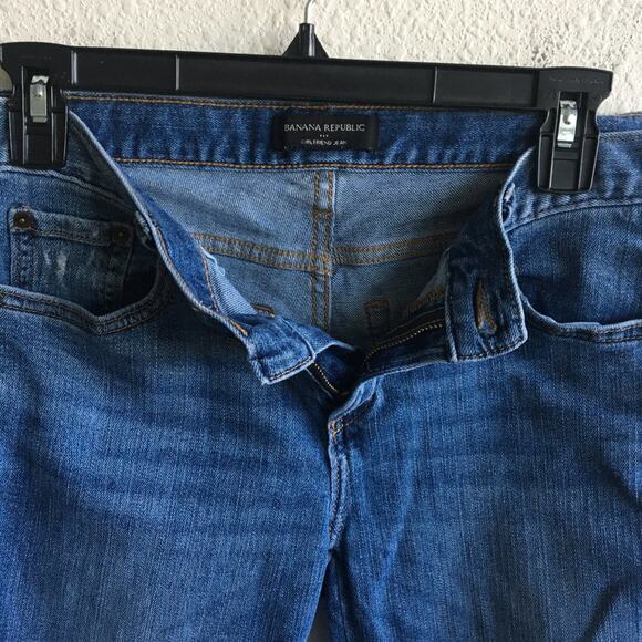 Banana Republic Women's Girlfriend Straight Leg Jeans Size 26 - Picture 5 of 10